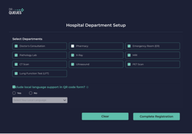 DrQueues Screen View